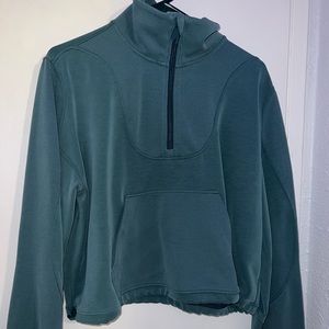 Lululemon brushed softstreme half zip